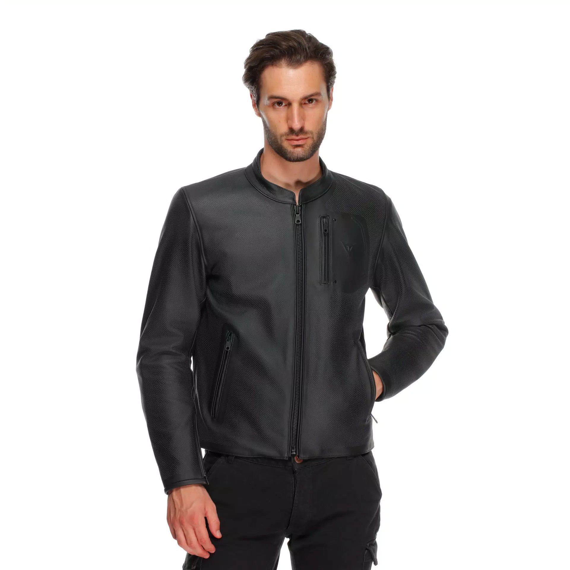 Кожаная куртка DAINESE FULCRO QDF LEATHER JACKET