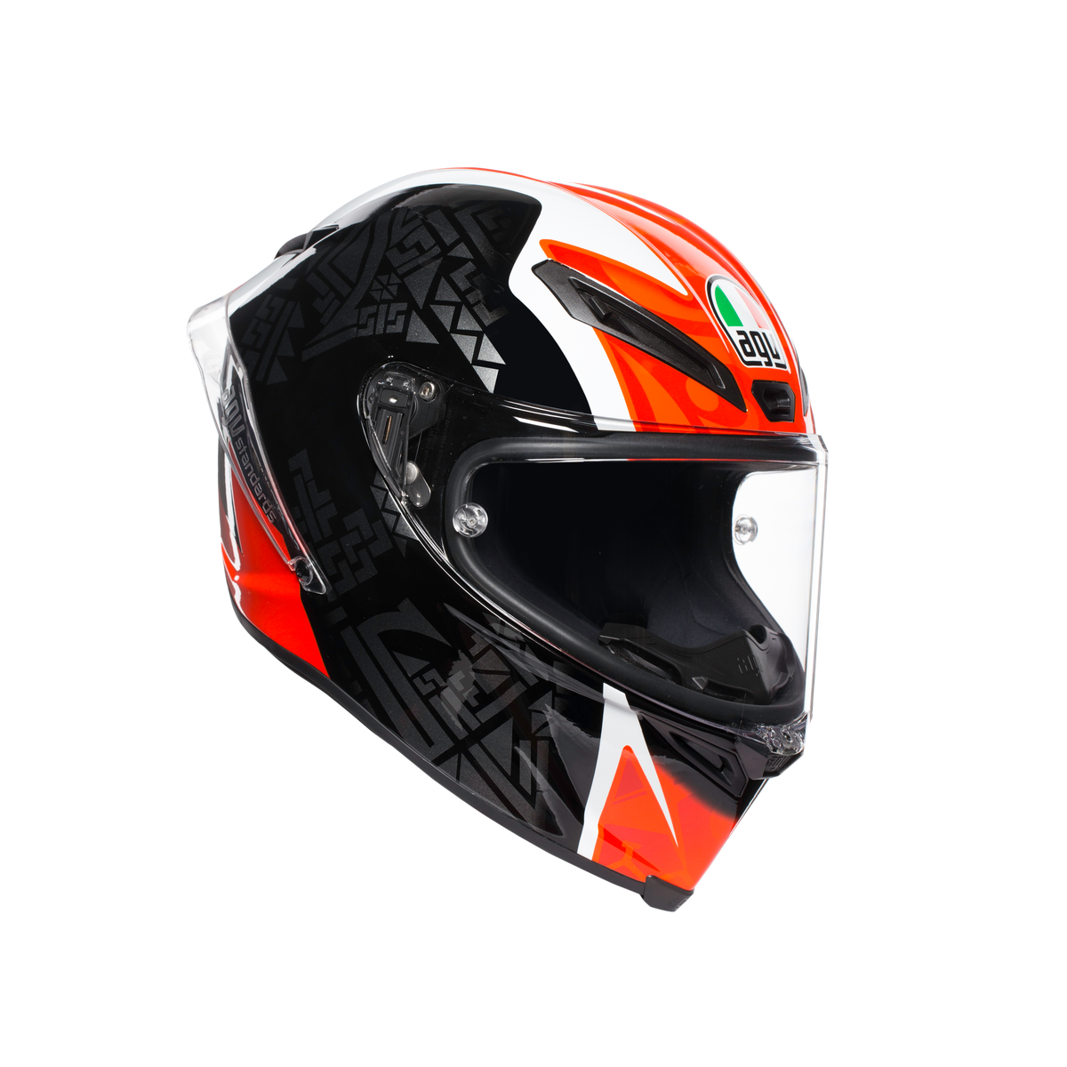Шлем  AGV  CORSA R CASANOVA BLACK/RED/GREEN