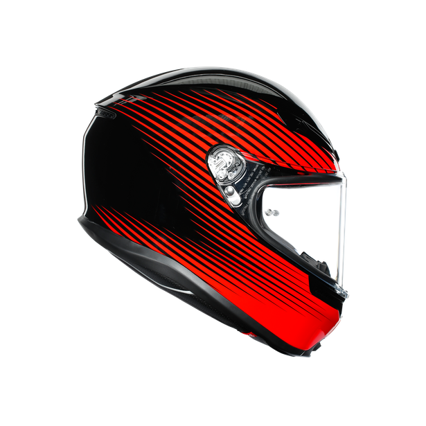 Шлем  AGV  K6 RUSH BLACK/RED