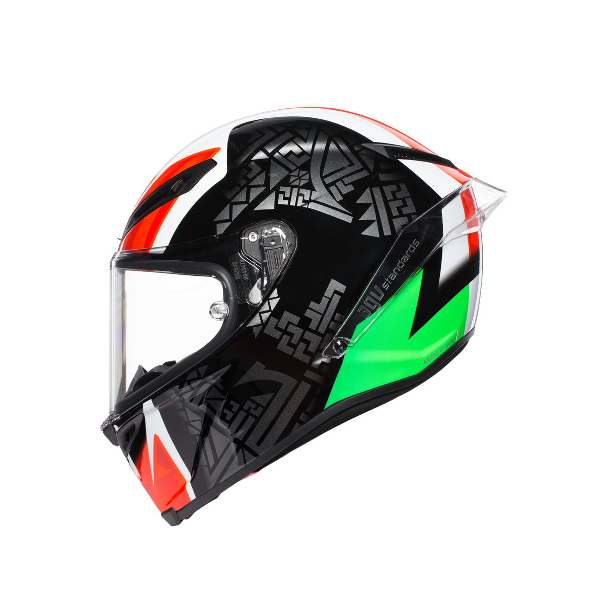 Шлем  AGV  CORSA R CASANOVA BLACK/RED/GREEN