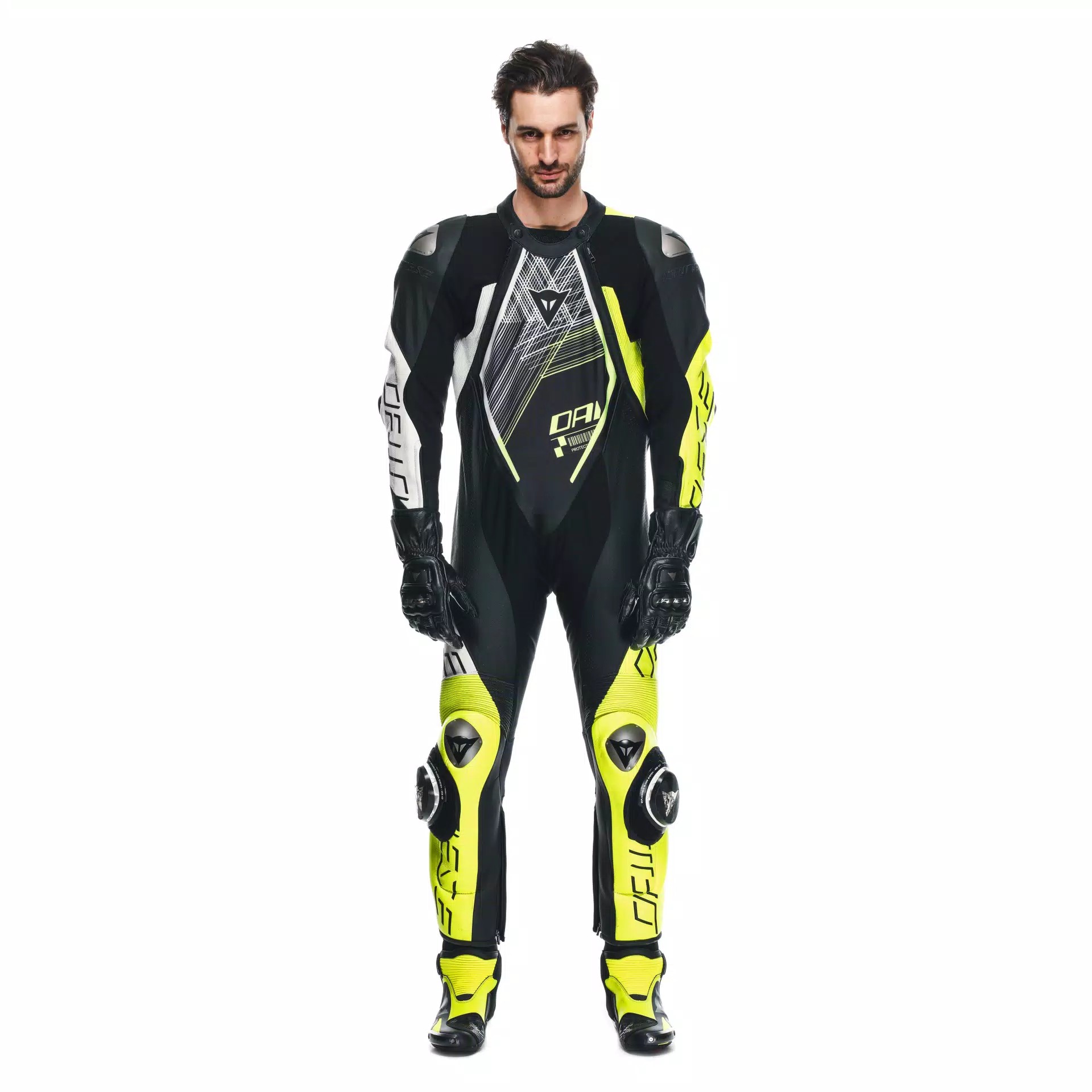 Кожаный комбинезон DAINESE AUDAX D-ZIP 1PC PERF. LEATHER SUIT