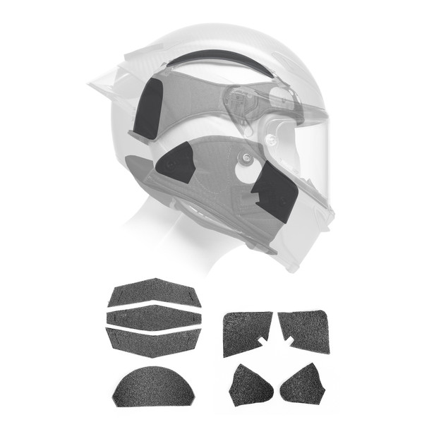 Комплект вставок для регулировки размера шлема AGV FIT CUSTOMIZATION KIT PISTA GP RR