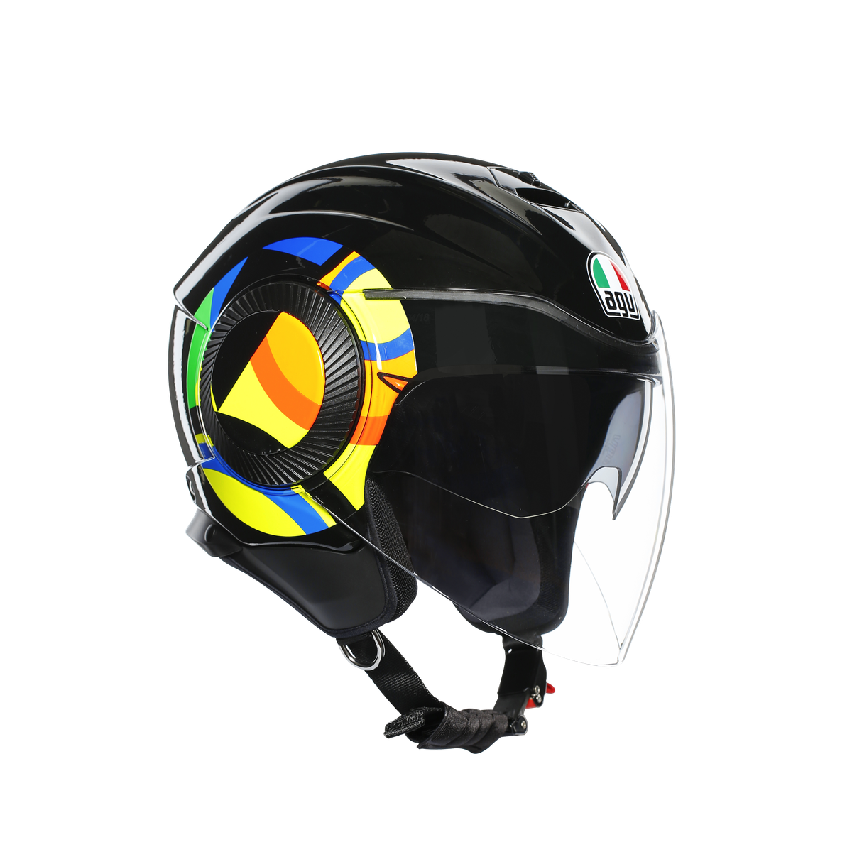 Шлем  AGV  ORBYT SUN&MOON 46 BLACK