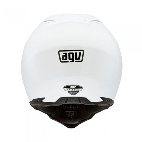 Шлем  AGV  AX-8 EVO WHITE/STRIPES