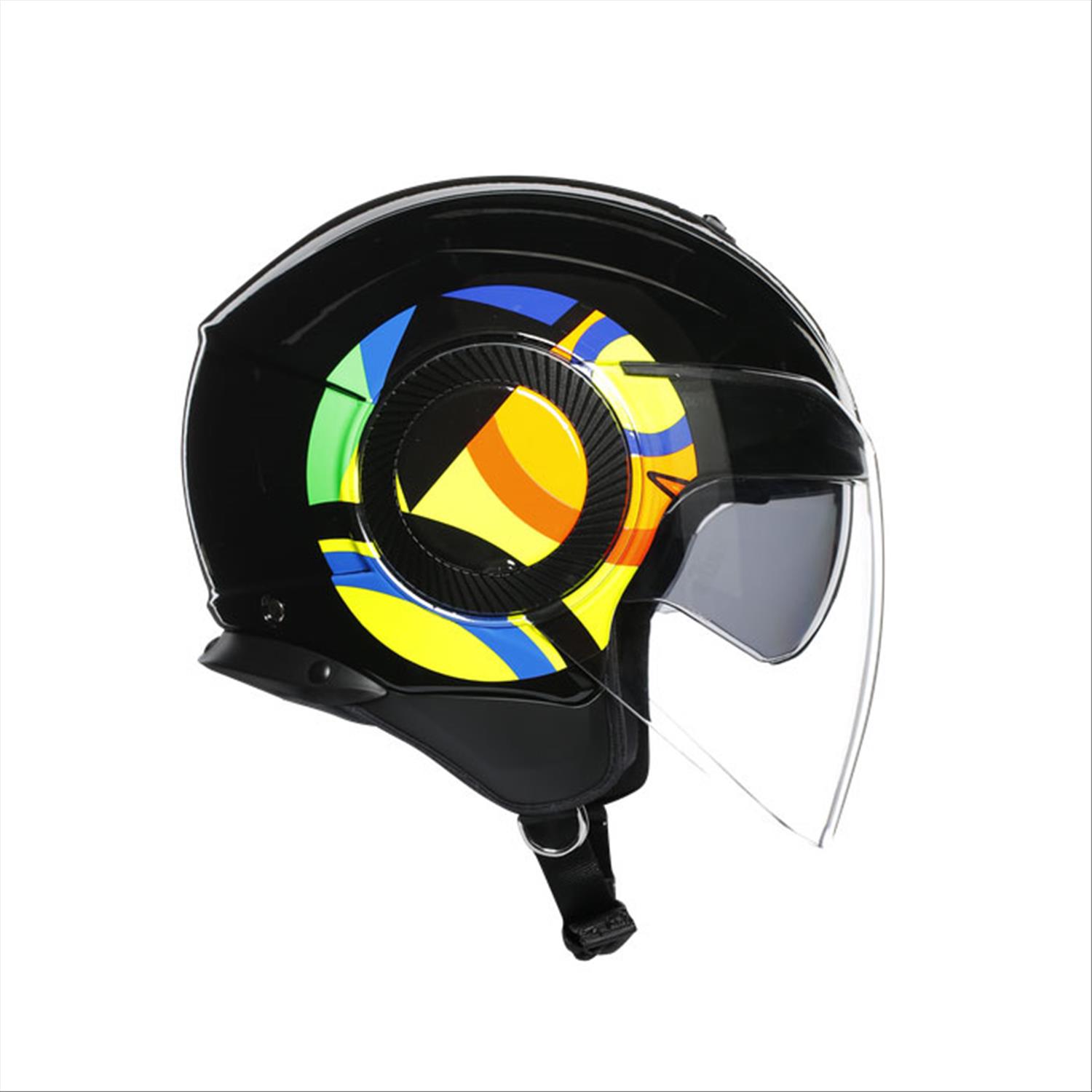 Шлем  AGV  ORBYT SUN&MOON 46 BLACK