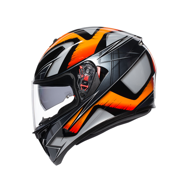 Шлем  AGV  K3 SV LIQUEFY BLACK/ORANGE