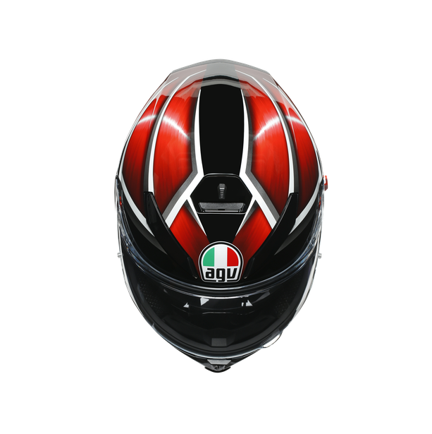 Шлем  AGV  K5 S TEMPEST BLACK/RED